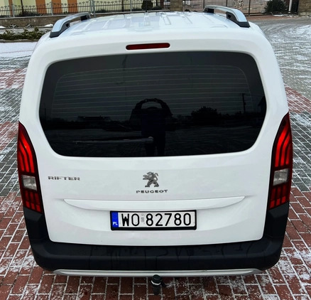 Peugeot Rifter cena 57800 przebieg: 56000, rok produkcji 2019 z Ostrołęka małe 742